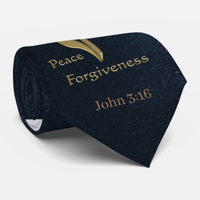 John 3:16 neck tie (Rolled)