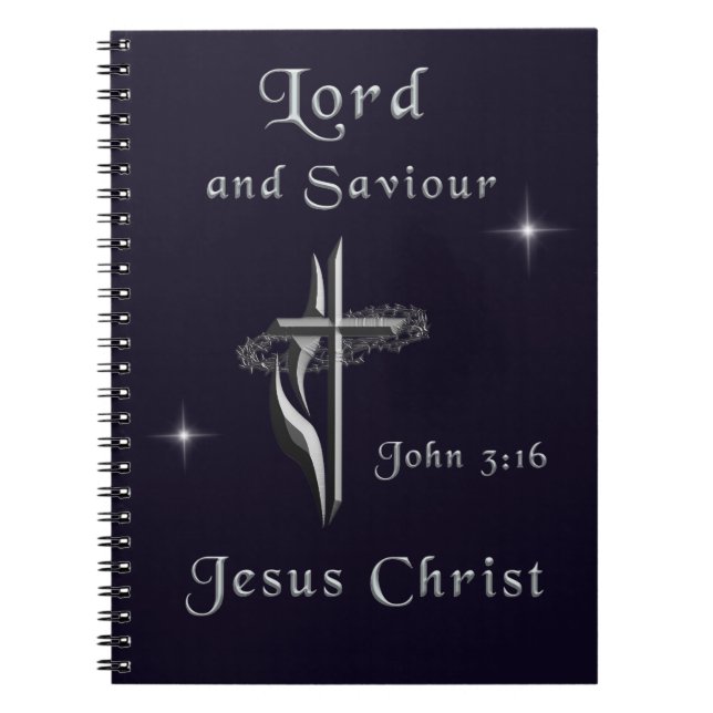 John 3:16 notebook (Front)