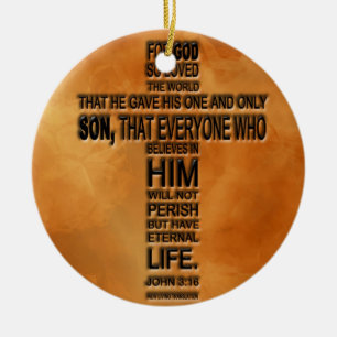 John 3:16 Ornament
