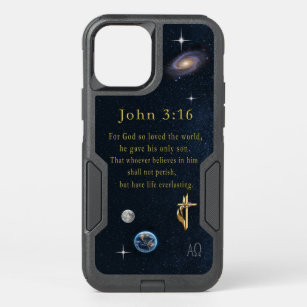 John 3:16 OtterBox commuter iPhone 12 pro case