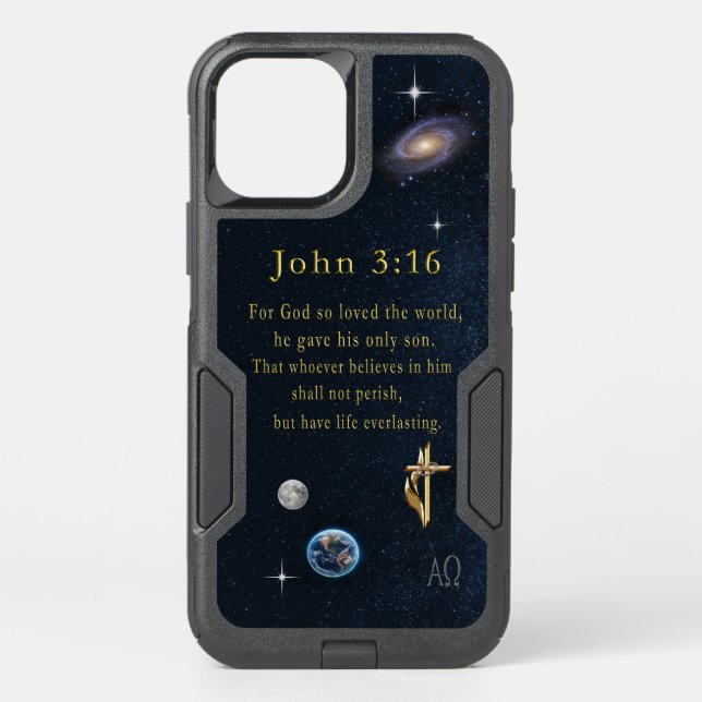 John 3:16 otterbox iPhone case (Back)