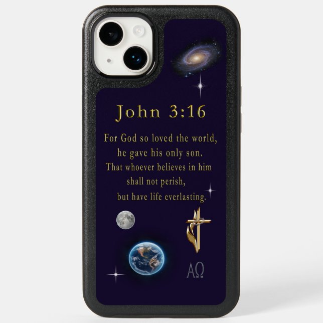 John 3:16 otterbox iPhone case (Back)