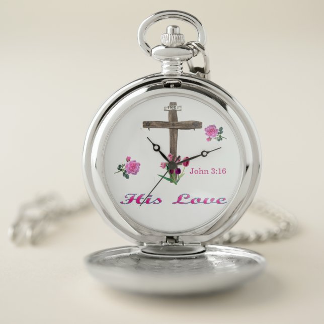  john 3:16 pocket watch (Inside)