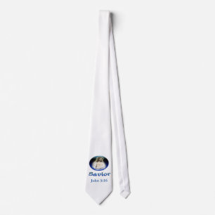 John 3:16 Saviour Neck Tie