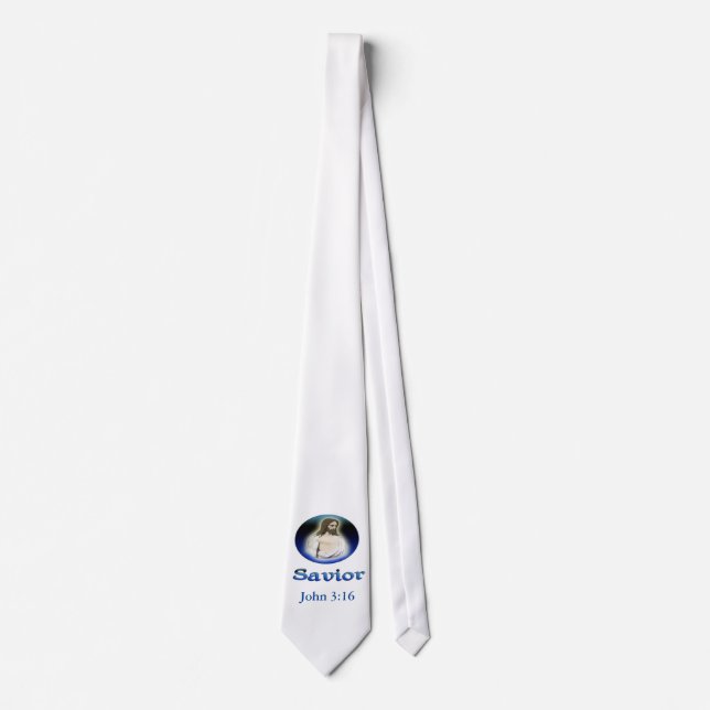 John 3:16 Saviour Neck Tie (Front)