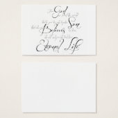 John 3:16 sharing Card (Front & Back)