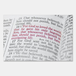 John 3:16 sign