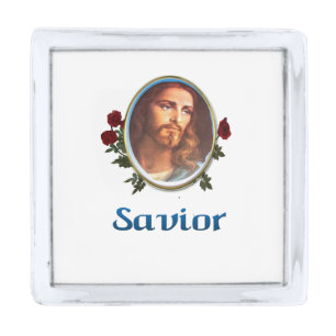 JOhn 3:16 Silver Finish Lapel Pin