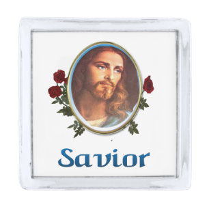 JOhn 3:16 Silver Finish Lapel Pin