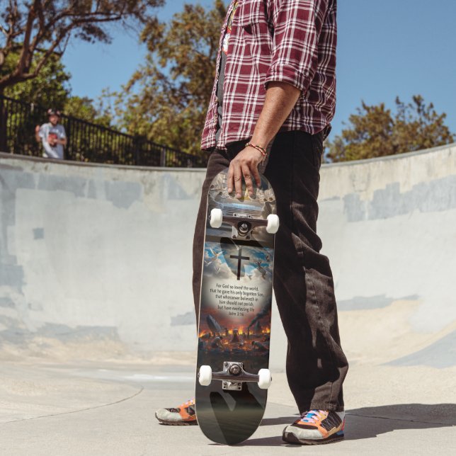 John 3:16 skateboard (Outdoor 2)