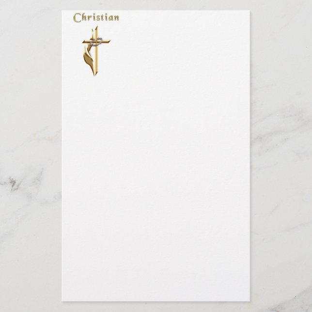 John 3:16 stationery (Front)