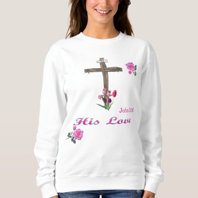  john 3:16 sweatshirt (Front)
