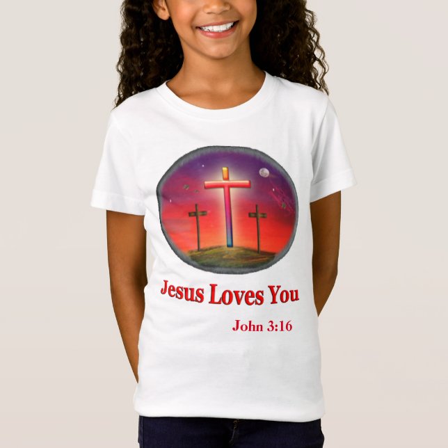 John 3:16 T-Shirt (Front)