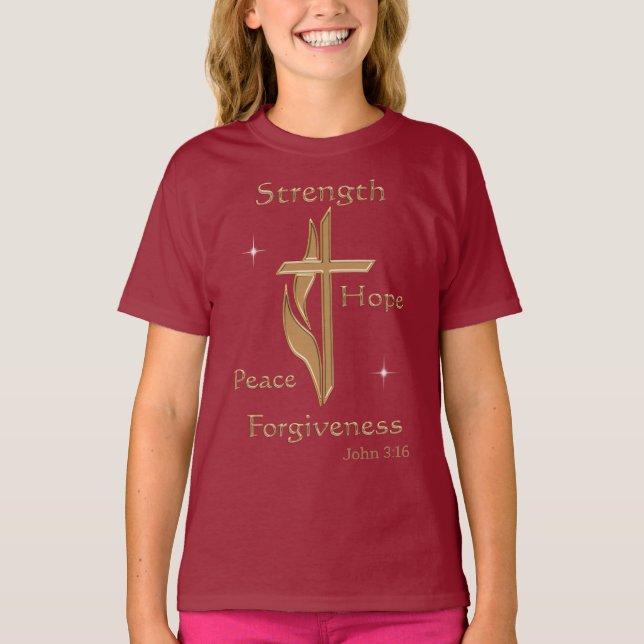 John 3:16 T-Shirt (Front)