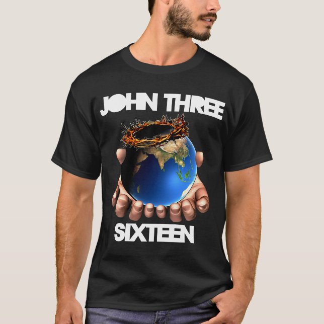 John 3:16 T-Shirt (Front)