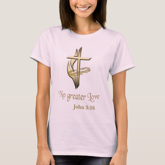  John 3:16 t-shirt (Front)