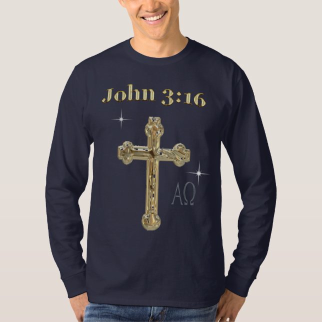 John 3:16 T-Shirt (Front)