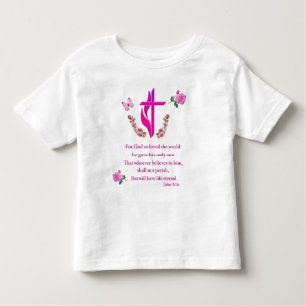 John 3:16 toddler t-shirt