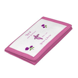 John 3:16 trifold wallet