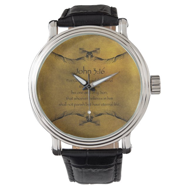 John 3:16 Watch (Front)