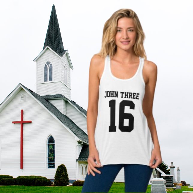 John 3:16 Women's T-Shirt Tank Top (Creator Uploaded)