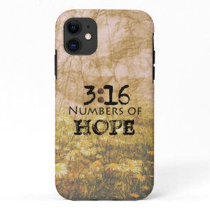 John 3:16, Words of Hope iPhone 11 Case
