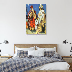 John 3:1-21 You Must Be Born A new Canvas Print