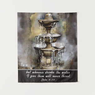 John 4:14 Whoever drinks the water I give Bible  Tapestry