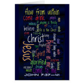 John 7:37-41 Dark Water (Front)