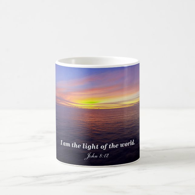 John 8:12 - coffee mug (Center)