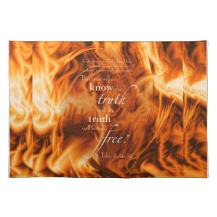 John 8:31-32 placemat