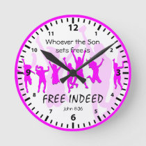 Free Indeed (John 8:36) : Faith Based Gifts Idea Sticker for Sale by  SJRoil