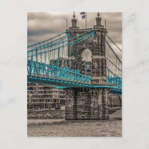 John A Roebling Suspension Bridge 2 Postcard