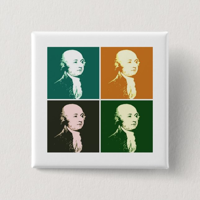 John Adams Button (Front)
