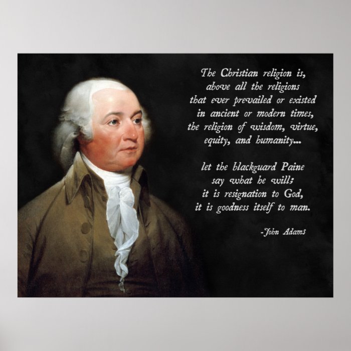 John Adams Christian Print