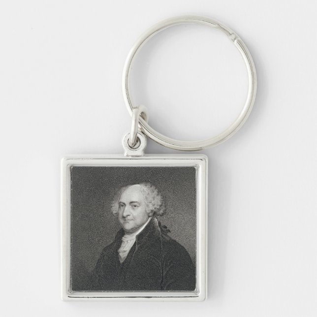 John Adams, engraved by James Barton Longacre (179 Keychain (Front)