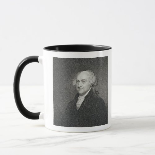 John Adams engraved by James Barton Longacre 179 Mug