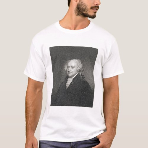John Adams engraved by James Barton Longacre 179 T_Shirt