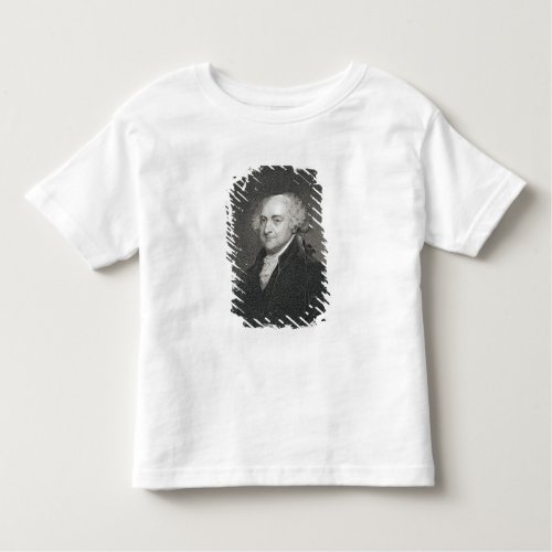 John Adams engraved by James Barton Longacre 179 Toddler T_shirt