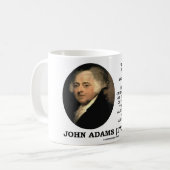 John Adams Facts Are Stubborn Things Evidence Coffee Mug (Front Left)