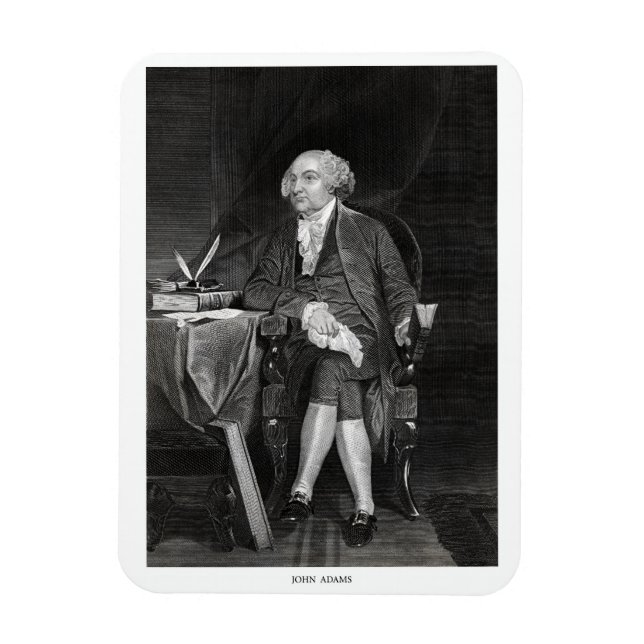 John Adams Magnet (Vertical)