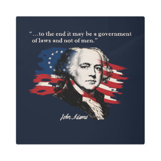 John Adams Metal Print