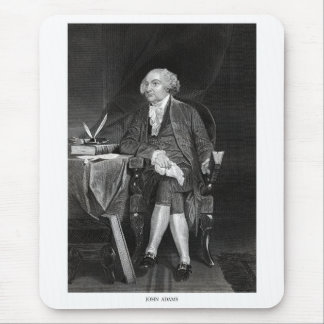John Adams Mouse Pad