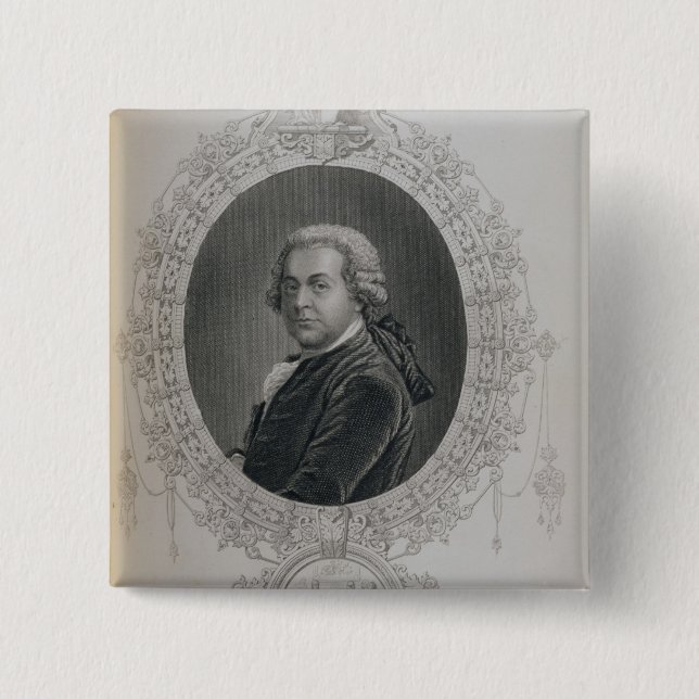 John Adams Pinback Button (Front)