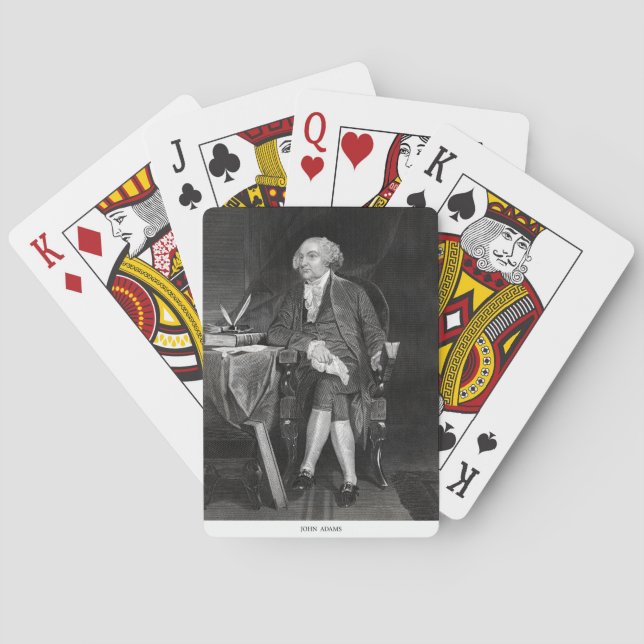 John Adams Poker Cards (Back)
