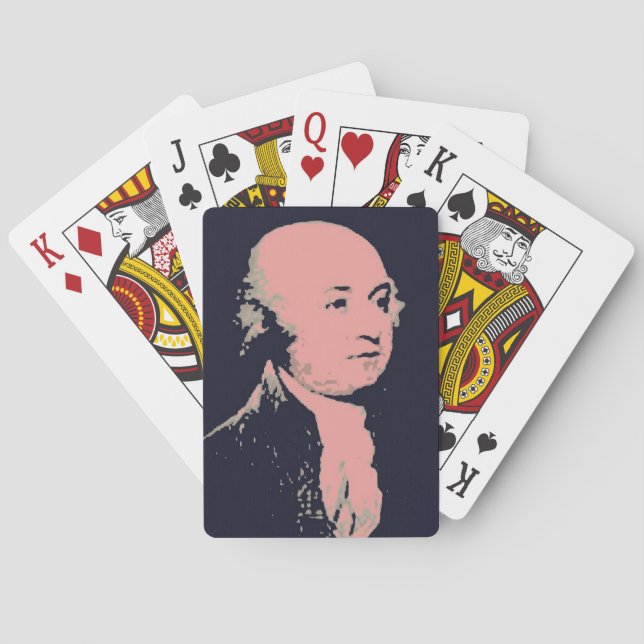 John Adams Poker Cards (Back)