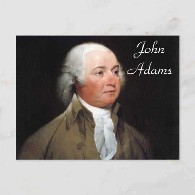 John Adams Postcard (Front)