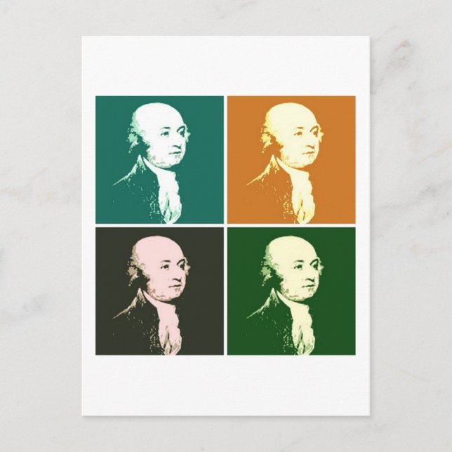 John Adams Postcard (Front)