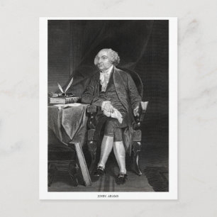 John Adams Postcard