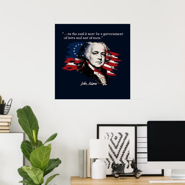 John Adams Poster (Home Office)